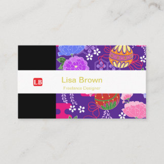 Luxurious Japanese-Style business card