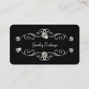 Luxurious Jewelry Theme Design Business Card