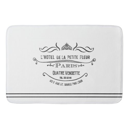 Luxurious L hotel De La Petite Fleur Bath Mat