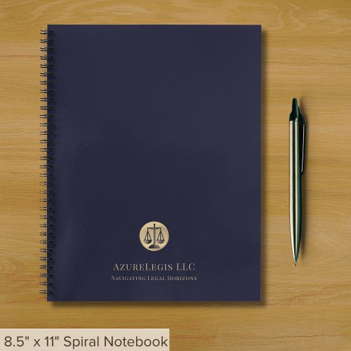 Luxurious Legal Practitioner Personalized Notebook