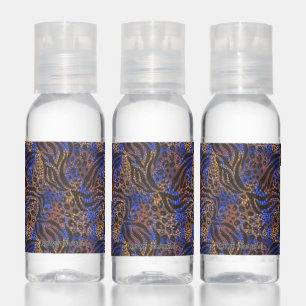 Luxurious Leopard and Zebra Print Pattern Hand Sanitizer