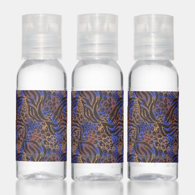 Luxurious Leopard and Zebra Print Pattern Hand Sanitizer (Set)