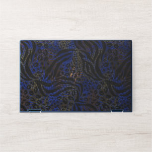 Luxurious Leopard and Zebra Print Pattern HP Laptop Skin