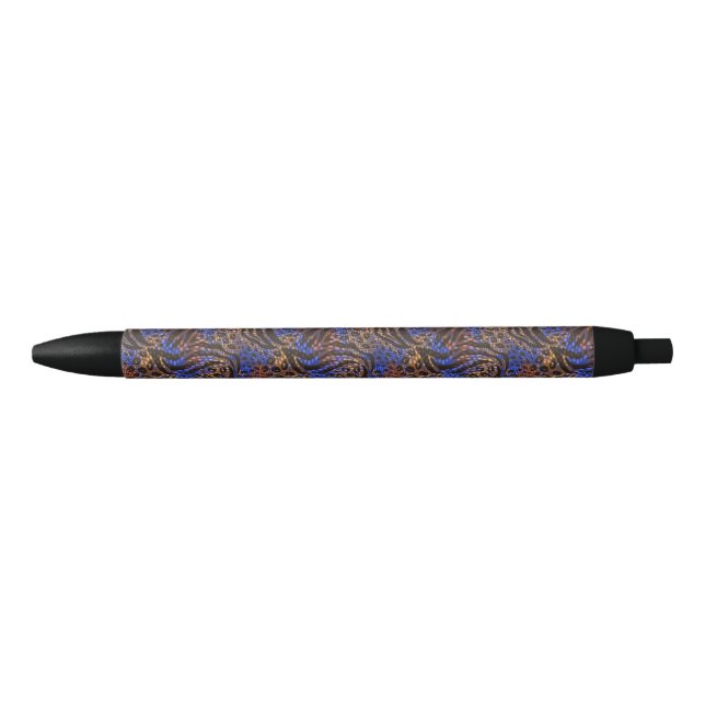 Luxurious Leopard and Zebra Print Pattern Pen (Front)
