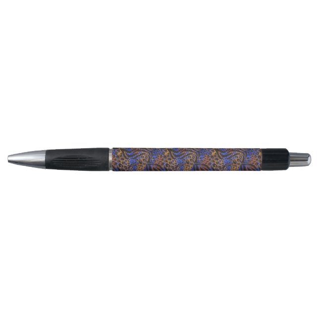 Luxurious Leopard and Zebra Print Pattern Pen (Front)