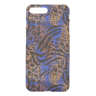 Luxurious Leopard and Zebra Print Pattern iPhone 8 Plus/7 Plus Case