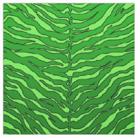 luxurious lime and green animal Tiger print Fabric