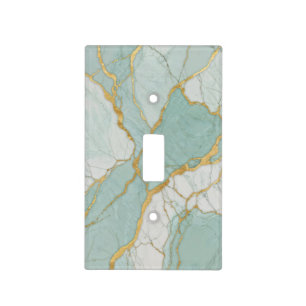 Luxurious Marble Single Toggle Light Switch Cover