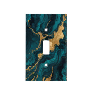 Luxurious Marble Single Toggle Light Switch Cover