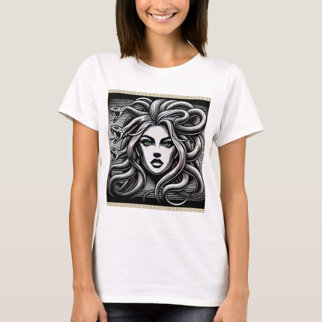 Luxurious Medusa Art T-Shirt (Front)