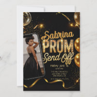 Luxurious Modern Photo Prom Send Off Graduation