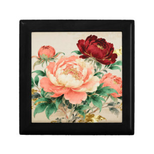 Luxurious Peony Floral Bouquet Gift Box