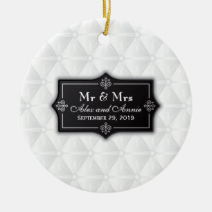 Luxurious Personalized Wedding Ornament