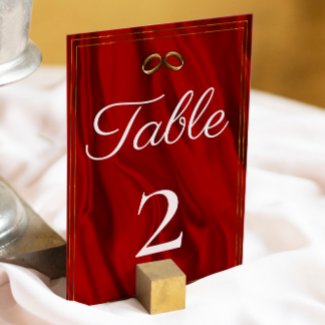 Luxurious Red Silk Wedding 