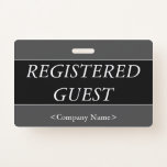 [ Thumbnail: Luxurious "Registered Guest" Badge ]