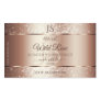 Luxurious Rosegold Glitter Monogram Product Labels