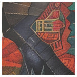 Luxurious Teal &quot;Ancient Indigenous Chronicles&quot; Tex Fabric