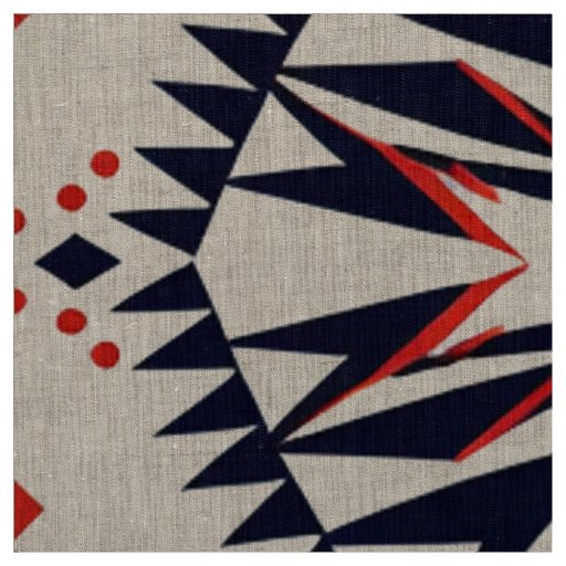 Luxurious Teal "Cosmic Interlock" Linen Textile Fabric