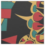 Luxurious Teal &quot;Heritage-Inspired Patterns&quot; Pima C Fabric
