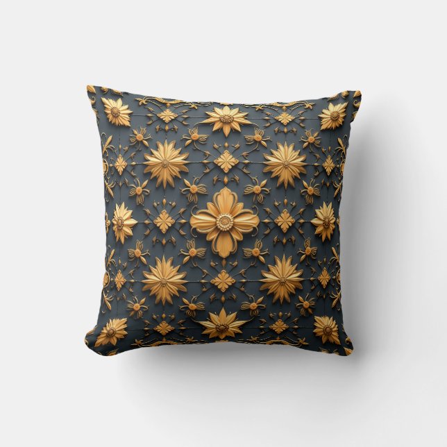 Luxurious  throw pillow (Front)