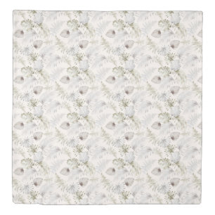 luxurious tropical foliage duvet cover