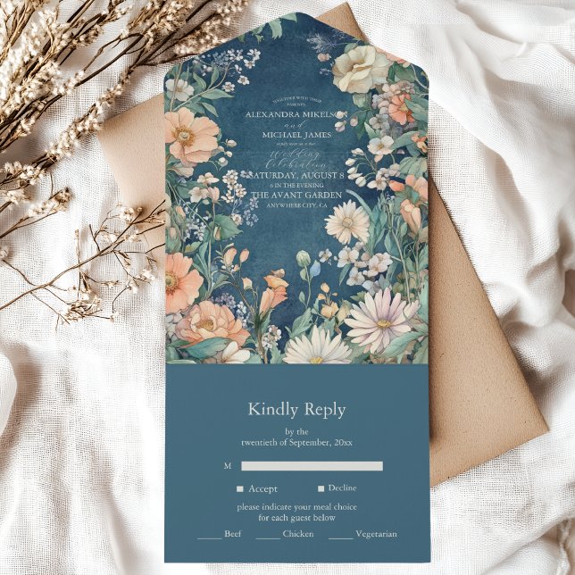 Luxurious Victorian Royal Elegance Wedding  All In One Invitation (Creator Uploaded)