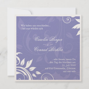 Luxurious Wedding Invitation