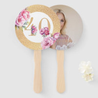 Luxury 40th Birthday Custom Photo Glitter