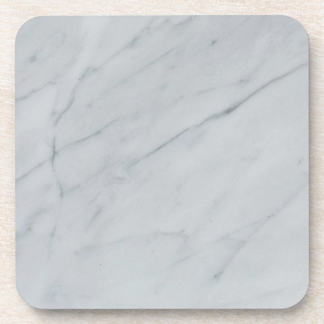 Luxury Abstract Fluid Agate Stone & Crystal Textur Beverage Coaster (Front)