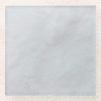 Luxury Abstract Fluid Agate Stone & Crystal Textur Glass Coaster