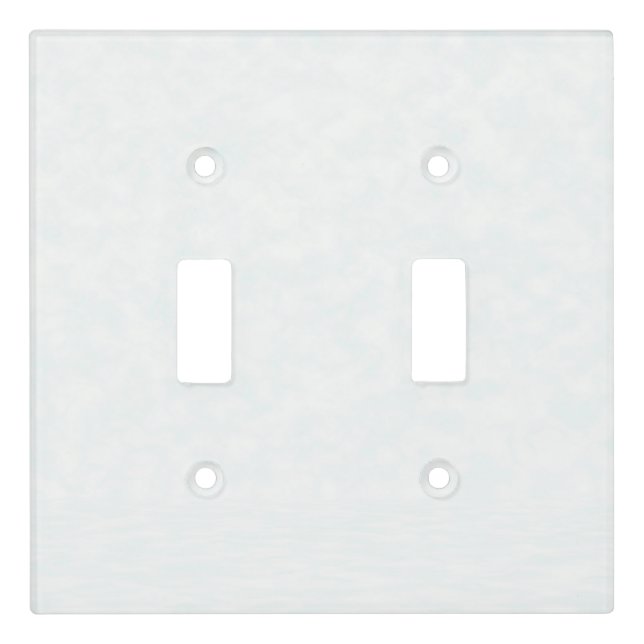 Luxury Abstract Fluid Agate Stone & Crystal Textur Light Switch Cover (Front)