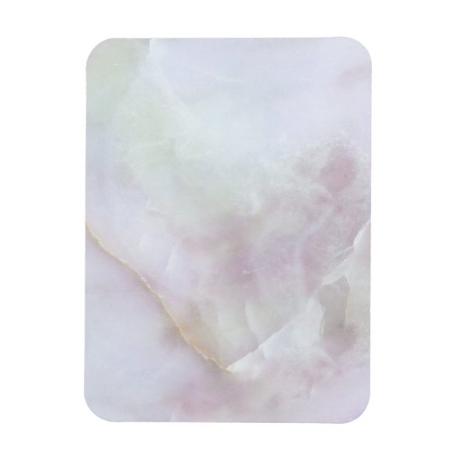 Luxury Abstract Fluid Agate Stone & Crystal Textur Magnet (Vertical)
