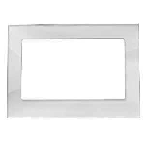 Luxury Abstract Fluid Agate Stone & Crystal Textur Magnetic Frame