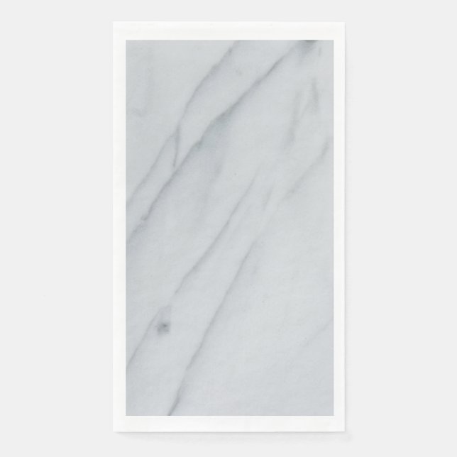Luxury Abstract Fluid Agate Stone & Crystal Textur Paper Guest Towels (Front)