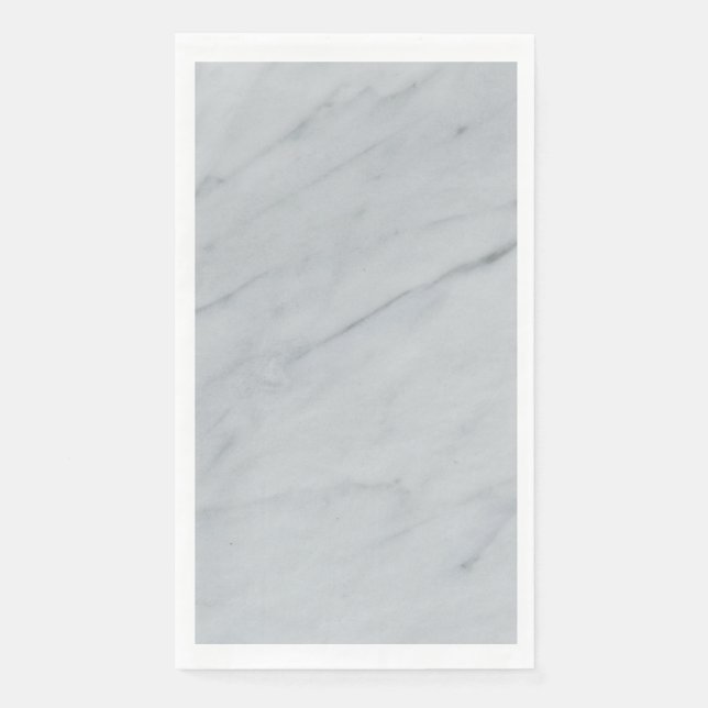 Luxury Abstract Fluid Agate Stone & Crystal Textur Paper Guest Towels (Front)