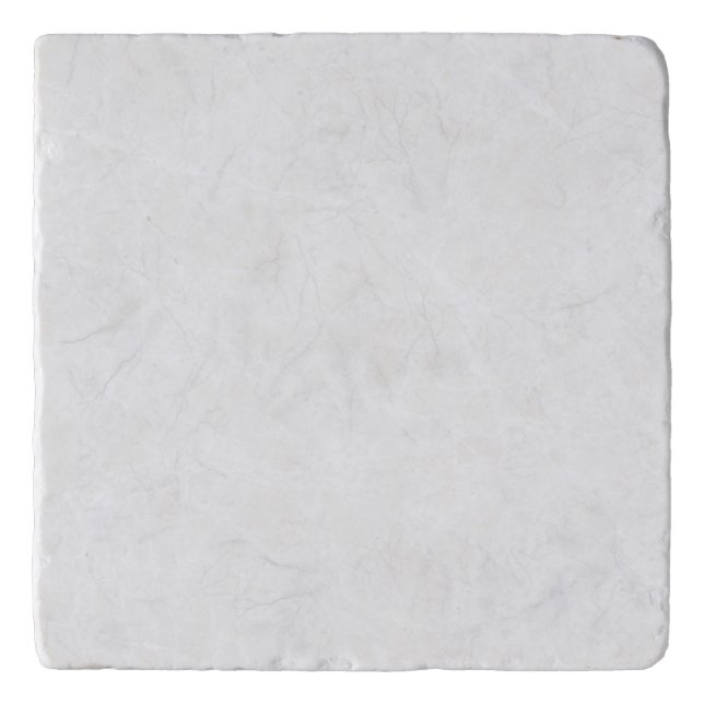 Luxury Abstract Fluid Agate Stone & Crystal Textur Trivet (Front)