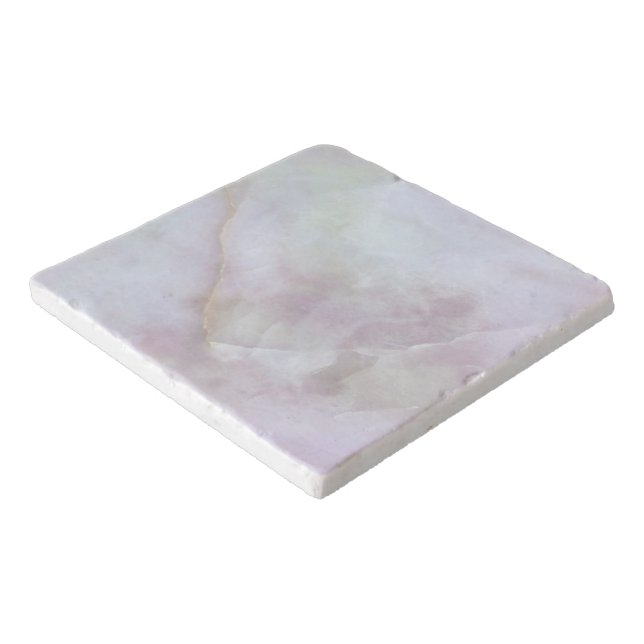Luxury Abstract Fluid Agate Stone & Crystal Textur Trivet (Corner)