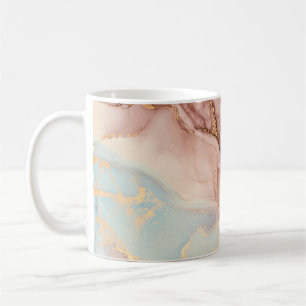 Luxury Abstract Fluid Alcohol Ink Coffee Mug