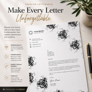 Luxury Abstract Letterhead Stationery