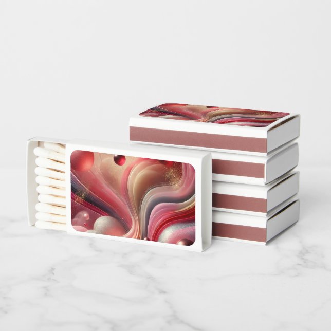 Luxury Abstract Matchbox Matchboxes (Stacked)