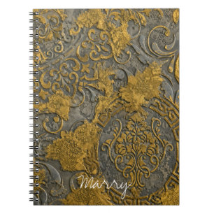 luxury aesthetic notebook
