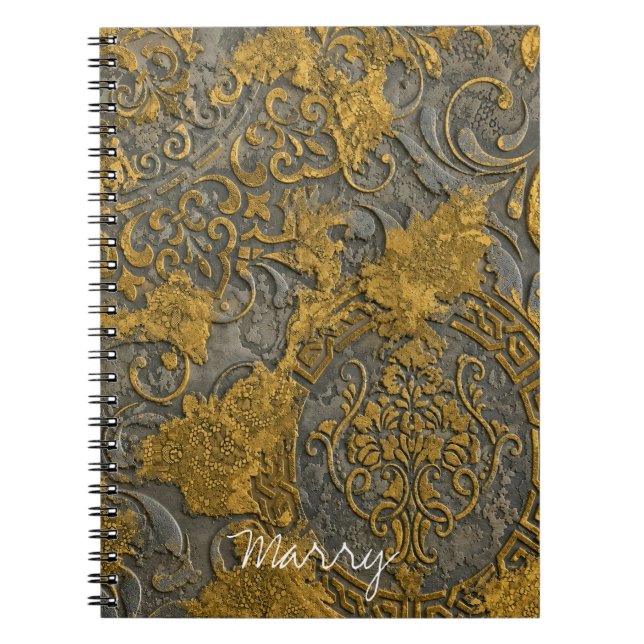 luxury aesthetic notebook (Front)