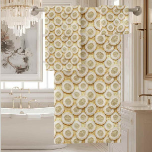 Luxury Agate Geode Towel Set - White & Gold