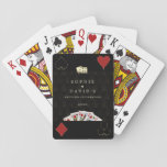 Luxury Art Deco Vegas Casino Royale Wedding  Playing Cards at Zazzle