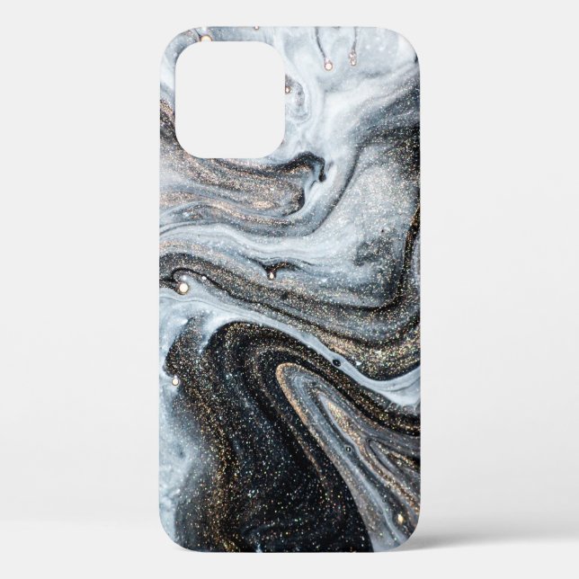 Luxury art in Eastern style. Golden swirl, artisti Case-Mate iPhone Case (Back)