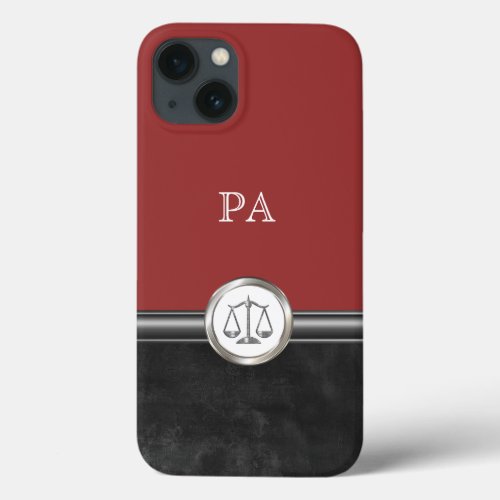 Luxury Attorney Theme iPhone 13 Case