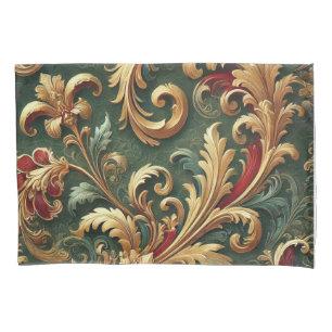 Luxury Baroque Damask Pattern Pillow Case
