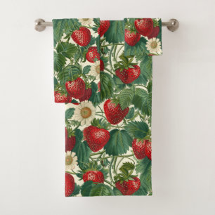 Luxury Bath Towel Set Pamper Yourself w/ Flowers
