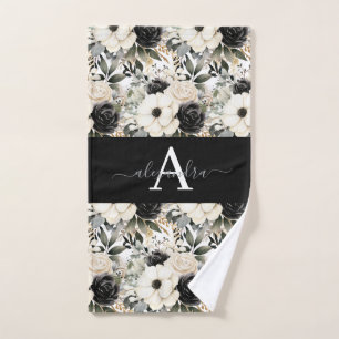 Luxury Bath Towel Set   Pamper Yourself w/ Flowers