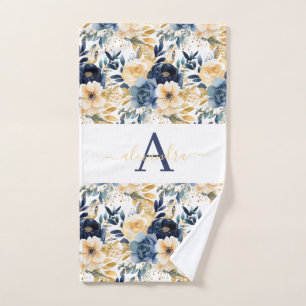 Luxury Bath Towel Set   Pamper Yourself w/ Flowers